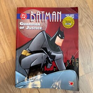 DC Comics Batman Guardian Of Justice Coloring Book 1999 Unused RARE